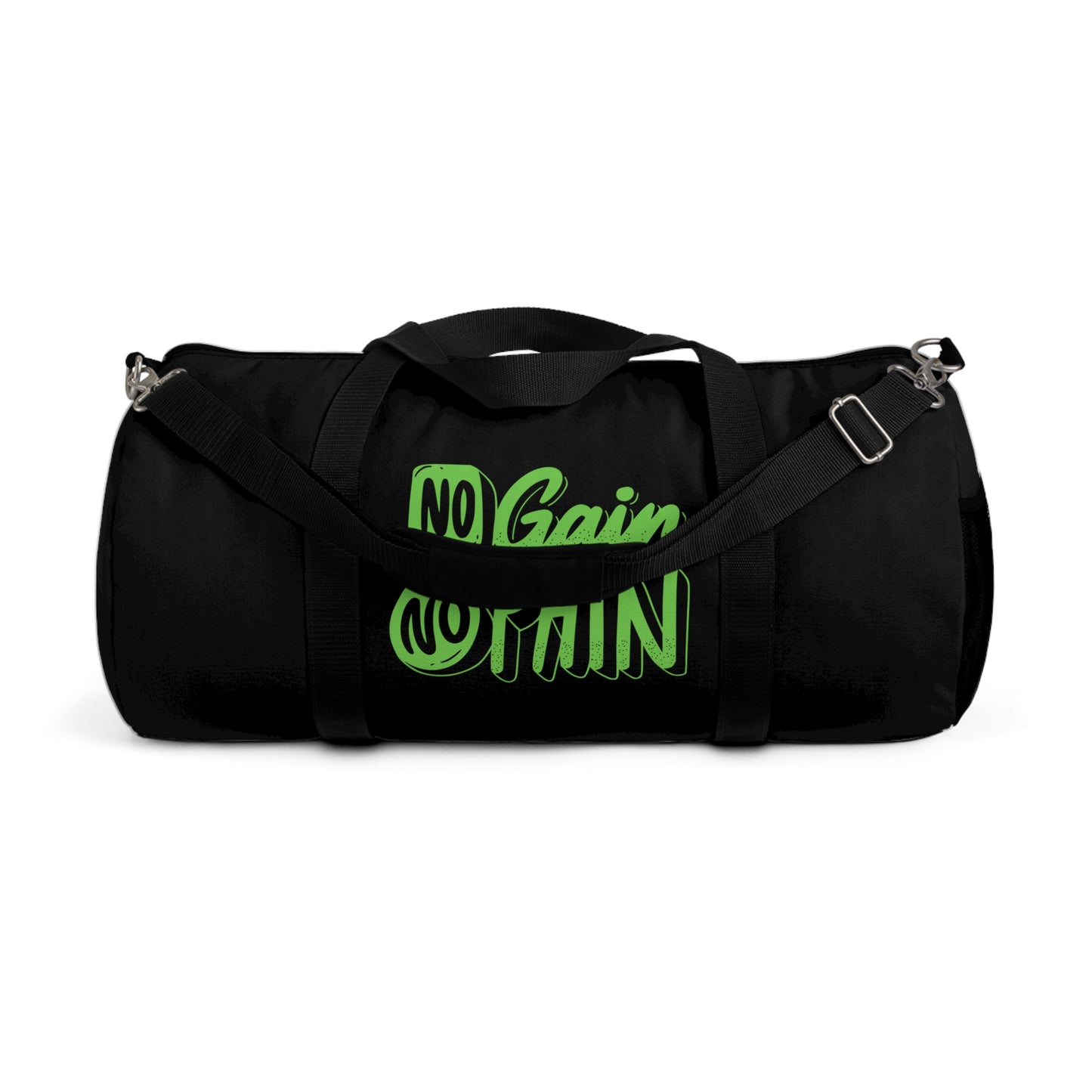"No Pain No Gain" Motivational Duffel Bag