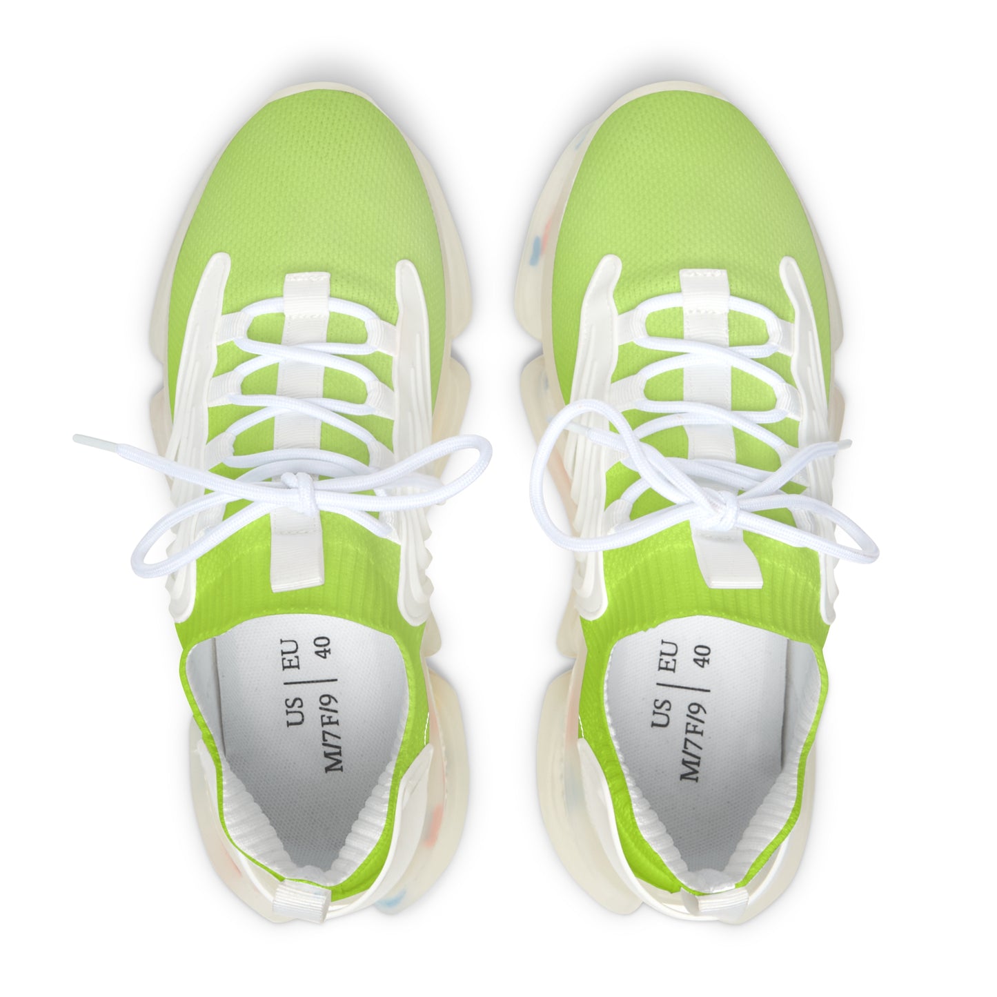 Neon Breeze Mesh Sneakers