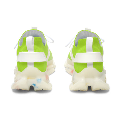 Neon Breeze Mesh Sneakers