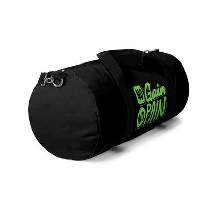 "No Pain No Gain" Motivational Duffel Bag